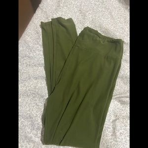 Hunter green TC lularoe leggings